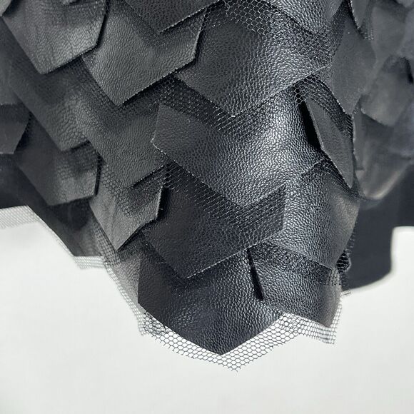 Gracia Sheer Flare Bell Sleeve Blouse Top Black Womens Small Whimsigoth - Picture 3 of 7